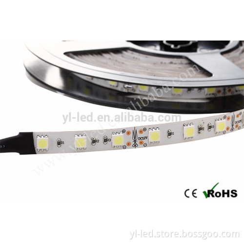 Nonwaterproof 12V LED Edge Lighting Strips for Acrylics, high quality 5050 flexible led strip for light box
